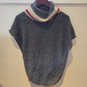 ROOTS knit poncho